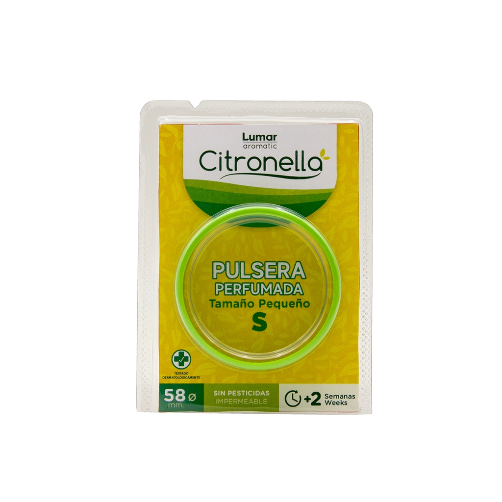 Pulsera Citronela Pequeña S Lumar